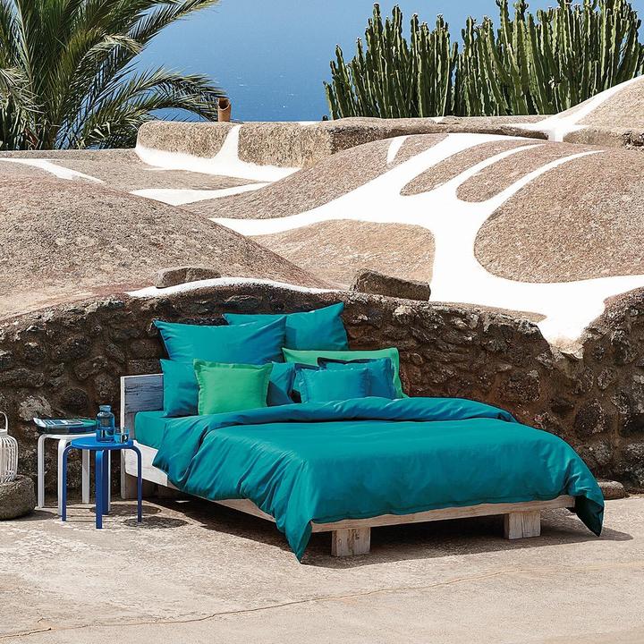 Actual product image Bassetti Maco satin bed linen uni (Duvet cover, 200x200 cm)