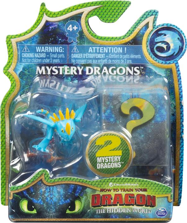 Image du produit Dragons, coffret de 2 Mystery Dragons Bouledogre, figurines dragons à collectionner, pour