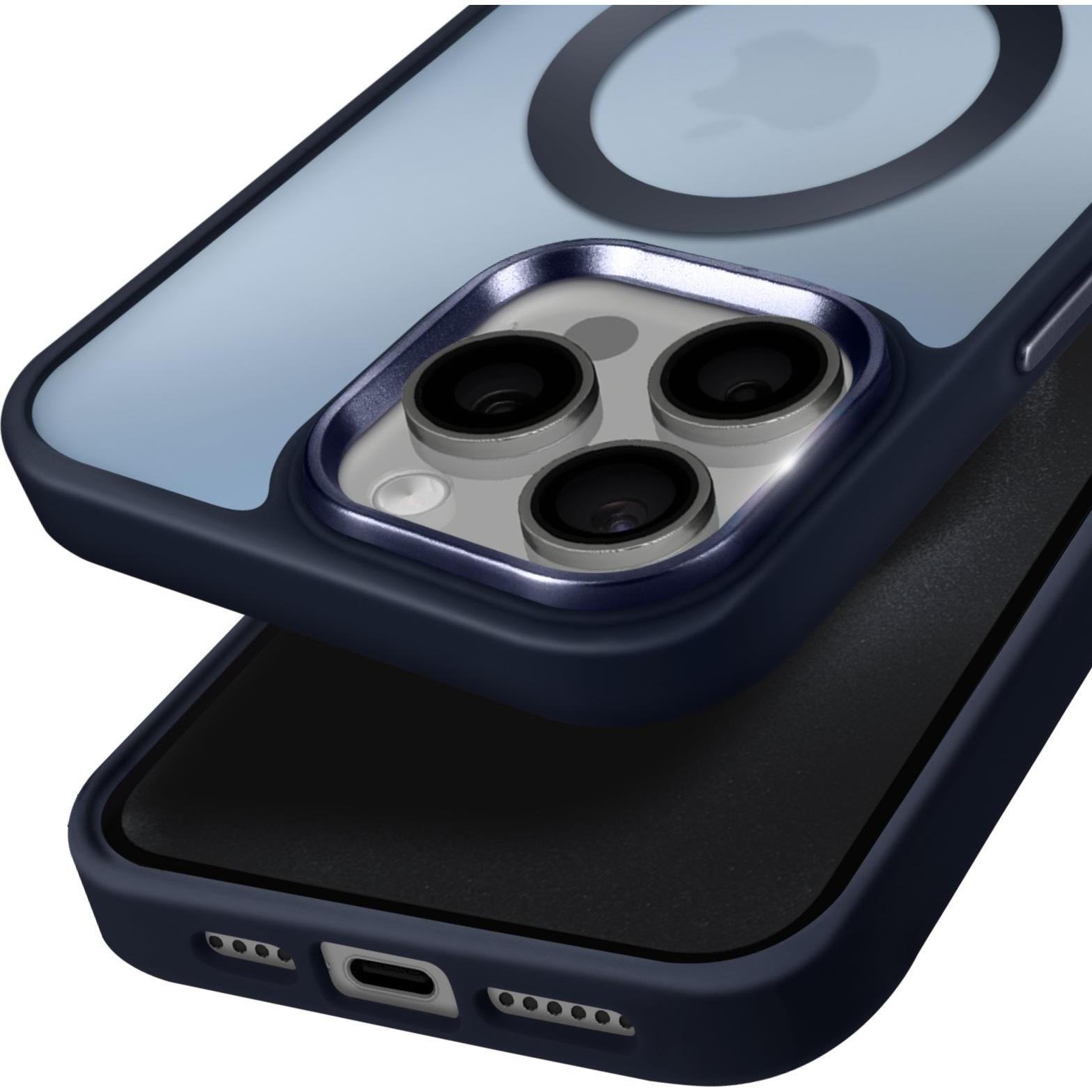 Thumbnail - Avizar Frost Color Case (Apple iPhone 15 Pro), Smartphone Hülle, Blau