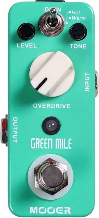 Mooer Pedal Overdrive Analog Green Mile (Guitar)