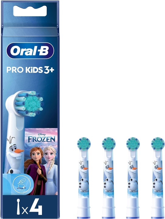 Actual product image Oral-B Replacement head EB10 4 FFS II Blue/White 4 pieces (4 x)