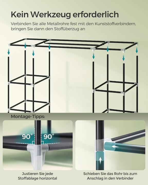 Productafbeelding Songmics Miranda (150 x 45 x 175 cm)