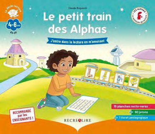 Produktbild Le petit train des Alphas : je forme mes premiers mots (Französisch, Claude Huguenin, 2022)
