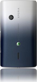 Actual product image Sony Ericsson XPERIA X8 - White/Dark Blue (128 GB, 3", 3 Mpx, 3G)