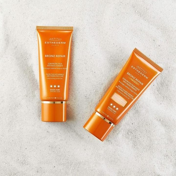 Immagine prodotto Institut Esthederm Riparazione Bronz Soleil Fort (Crema solare viso, Fino a SPF 10, 50 ml)