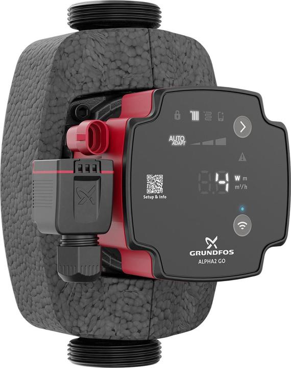 Actual product image Grundfos Hocheffizienz Umwälzpumpe ALPHA2 GO 25-60 180 220-240V 9H DF0