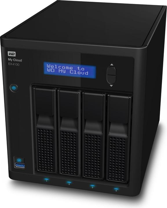 Produktbild WD My Cloud EX4100 (4 x 8 TB, WD Red)
