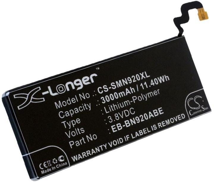 Produktbild NoName Battery for Samsung Galaxy Note 5 etc replacement battery