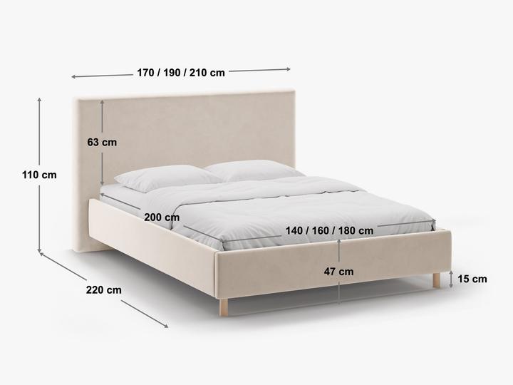 Produktbild Micadoni Eloise (180 x 200 cm)