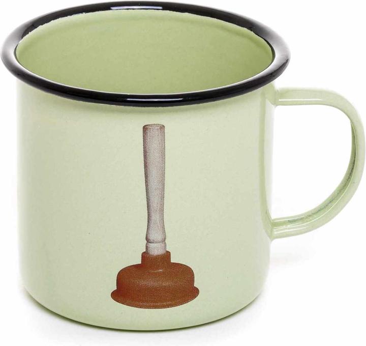 Seletti Tazze smaltate tazza di carta igienica (1 x)
