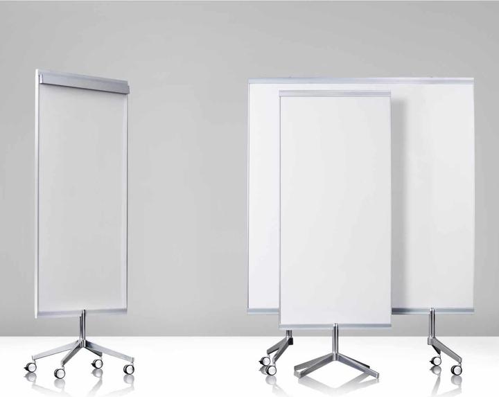 Produktbild Lintex M3 Doppelseitiges Mobiles Whiteboard Schreibtafel (150 x 190 cm)