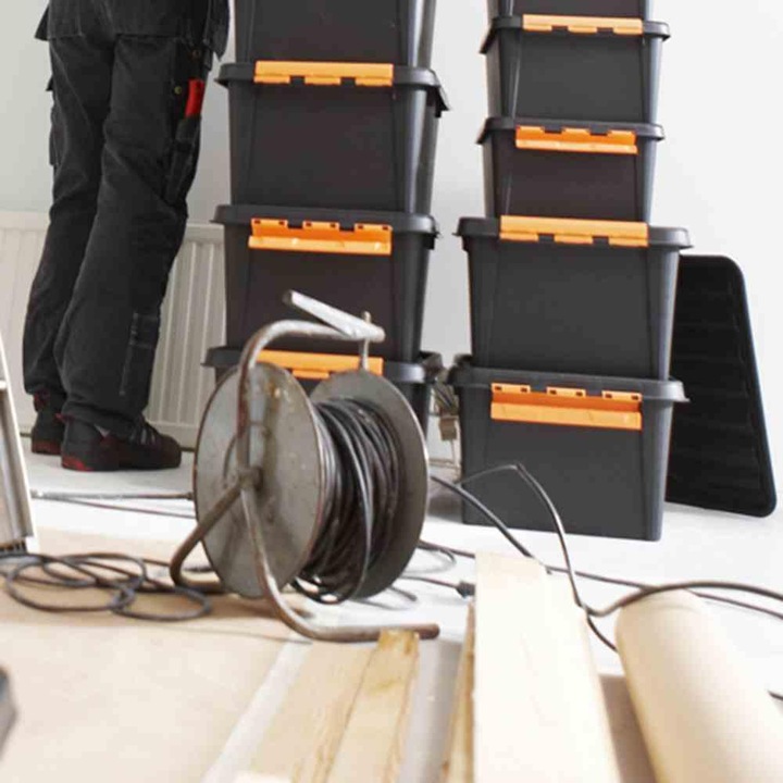 Produktbild Smartstore Aufbewahrungsbox PRO 15, 14 Liter, schwarz (40 x 30 x 19 cm, 14 l)