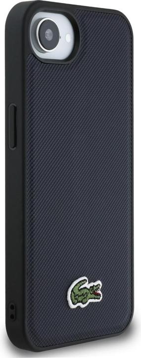 Image du produit Lacoste Case Iconic Petit Pique Woven Logo MagSafe for iPhone 16e navy blue (Apple iPhone 16e, Apple iPhone 17e)