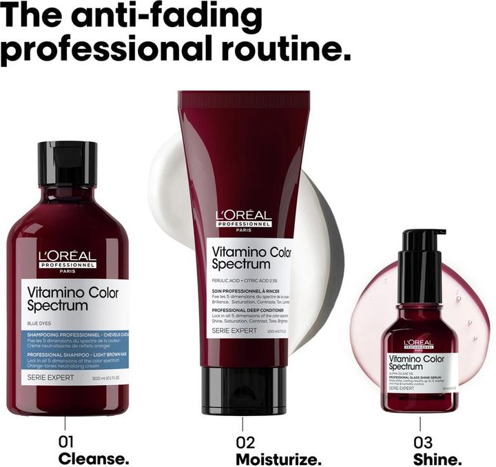 Produktbild L'Oréal Professionnel Vitamino Color Spectrum (300 ml, Flüssiges Shampoo)