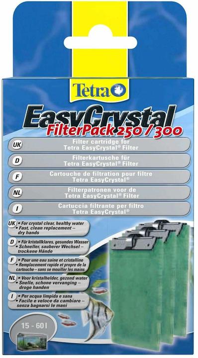 Actual product image Tetra Tec EasyCrystal 250/300 (60 l, Internal filters, Fresh water, Salt water)