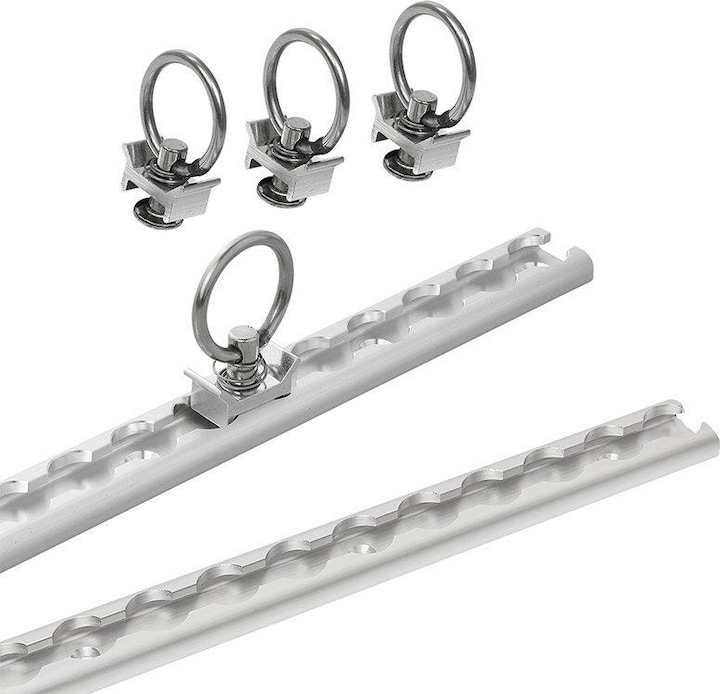 Actual product image ProPlus Lashing rails set 6 pieces