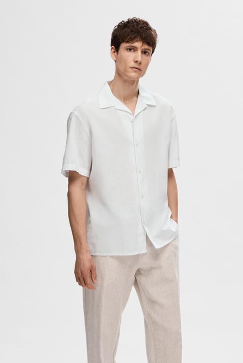 Produktbild Selected Slhrelaxnew-Linen Shirt Ss Resort (S)