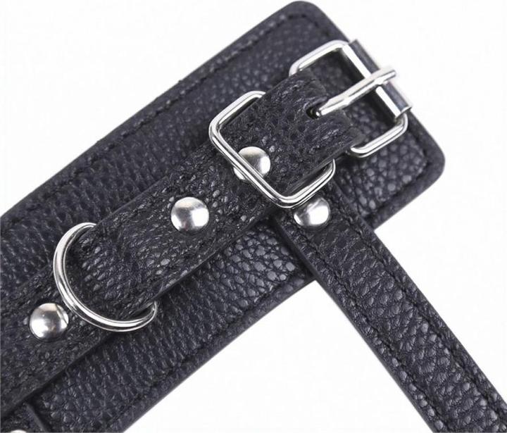 Actual product image BDSMaster Black Loop Dick Penis Leash