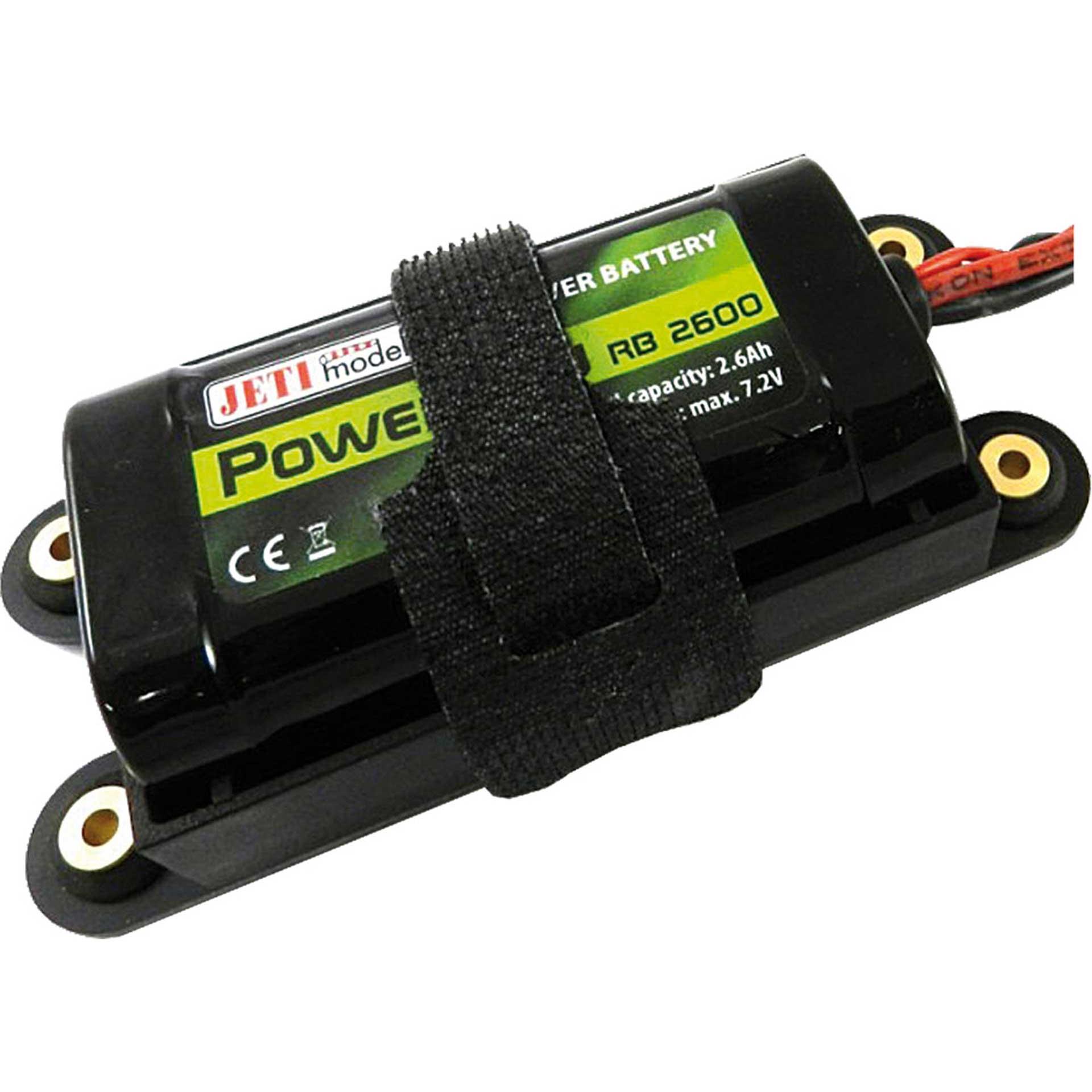 Thumbnail - Jeti LiPo Pack model Empfängerakku Power Ion 2600 2S1P (7.20 V, 2600 mAh)