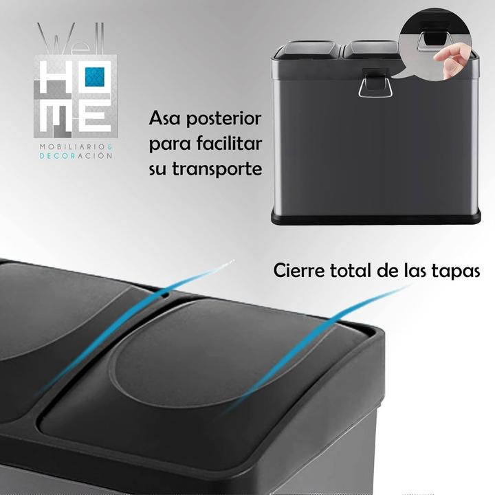 Produktbild Well Home Cestino per la Raccolta Differenziata (45 l)