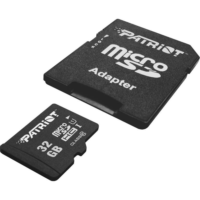 Thumbnail - Patriot LX Series (32 GB, microSDHC, U1, UHS-I), Speicherkarte, Schwarz