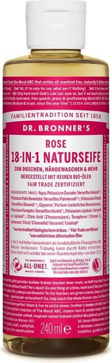 Immagine prodotto Dr. Bronner's 18-IN-1 Rosa (Sapone liquido, 240 ml)
