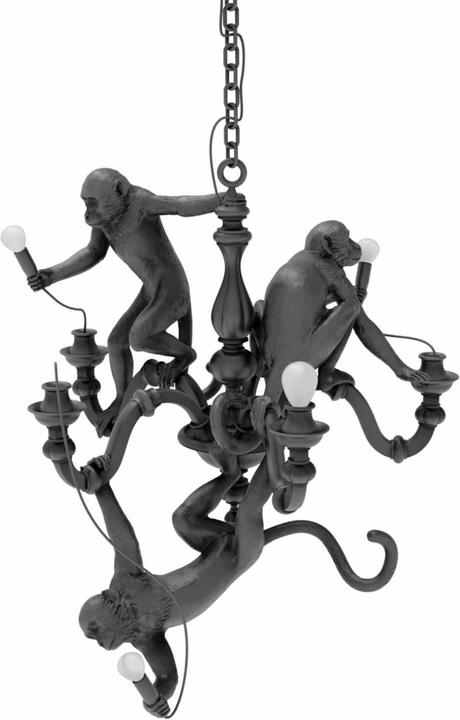 Seletti Lampadario a forma di scimmia (E14)