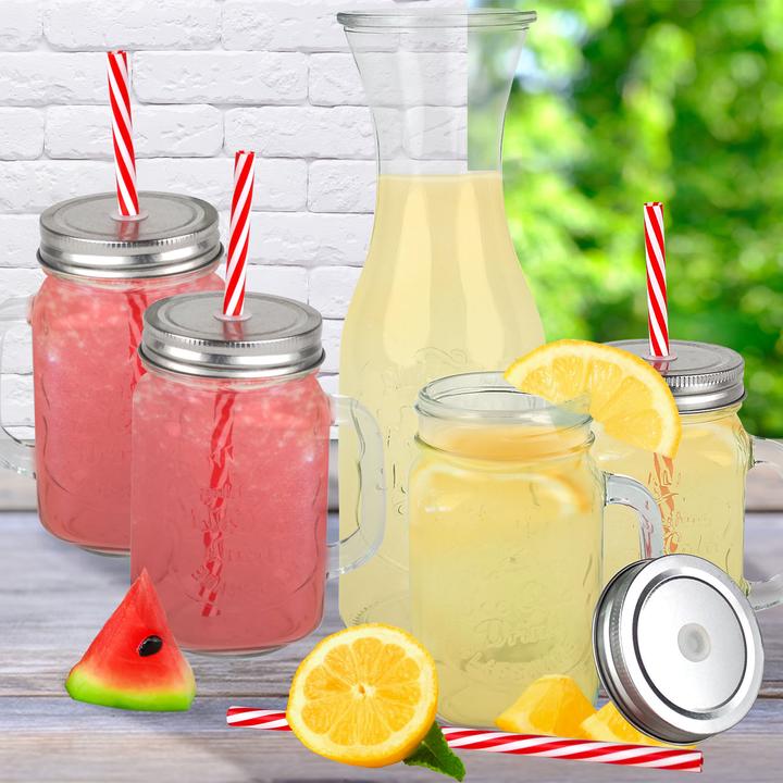 Actual product image alpina Drinking jars 420ml w karaf 1L (1 l)
