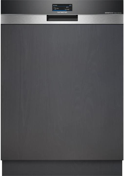 Produktbild Siemens iQ700, Teilintegrierter Geschirrspüler, 60 cm, Gebürsteter Stahl, SN57ES00CD, ID SN57ES00CD