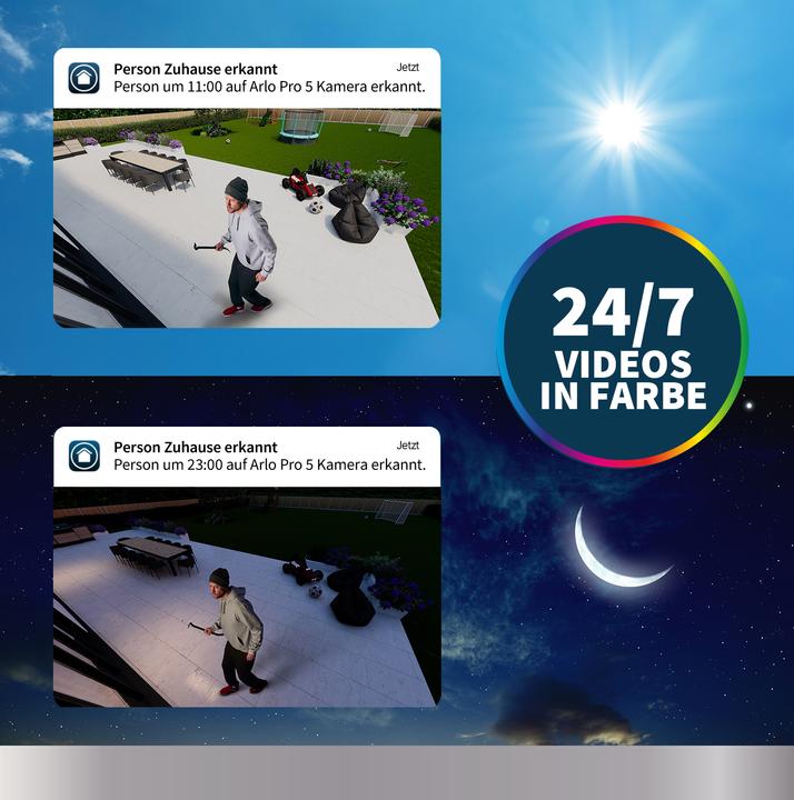 Produktbild Arlo Pro 5 4er Pack (2560 x 1440 Pixels)