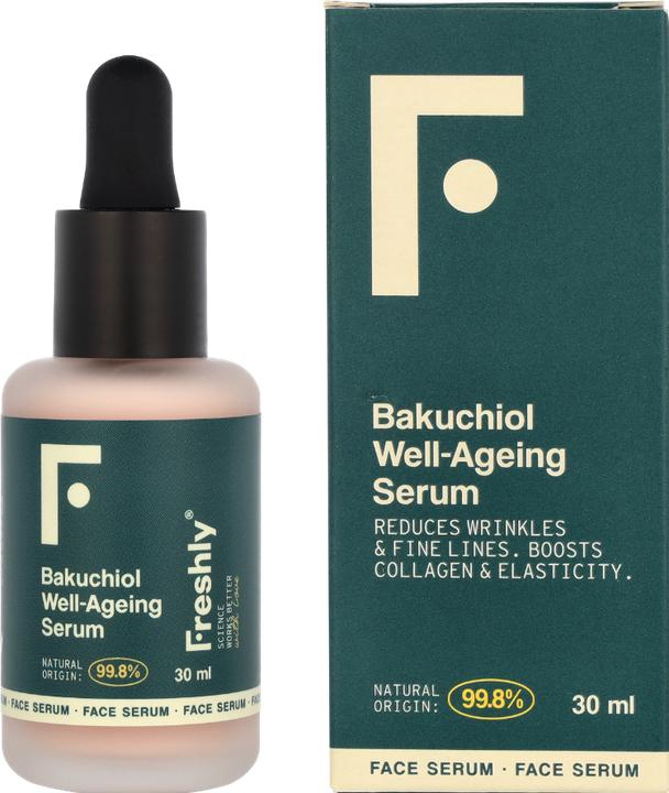 Immagine prodotto Freshly Cosmetics Bakuchiol Siero del Benessere per l'Invecchiamento (30 ml)