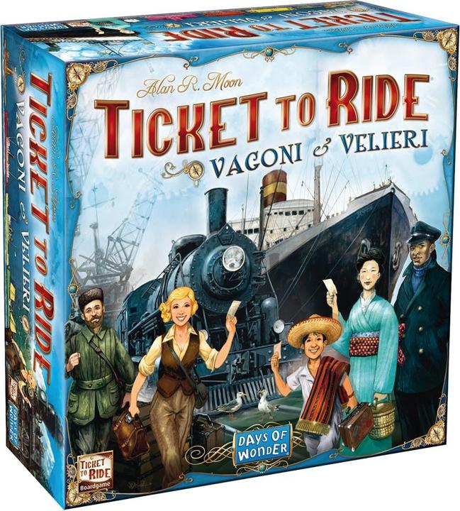 Immagine prodotto Days of Wonder Ttr Ticket To Ride Vagon & Velieri (It) (Italiano)