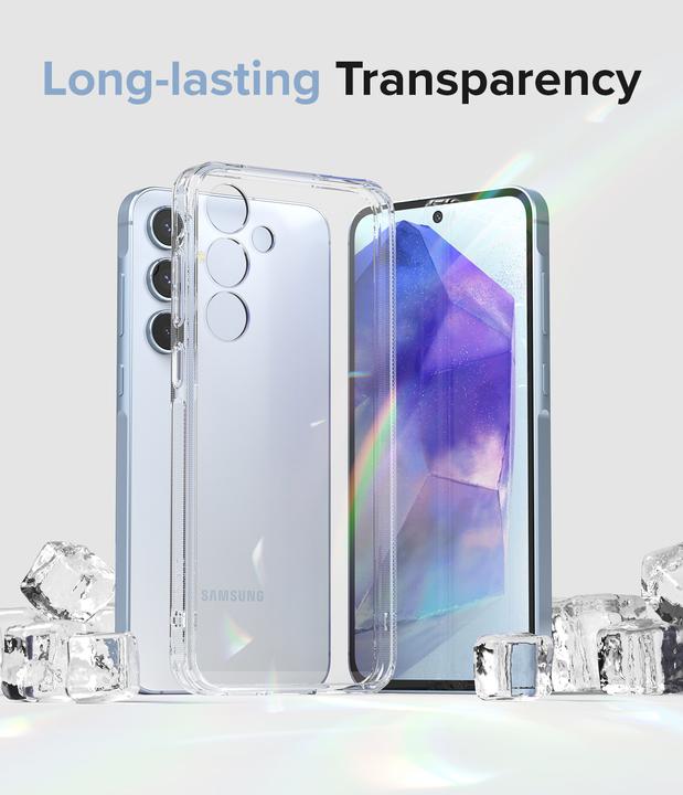 Actual product image Ringke Case for Galaxy A55 5G FUSION CLEAR (Samsung Galaxy A55)