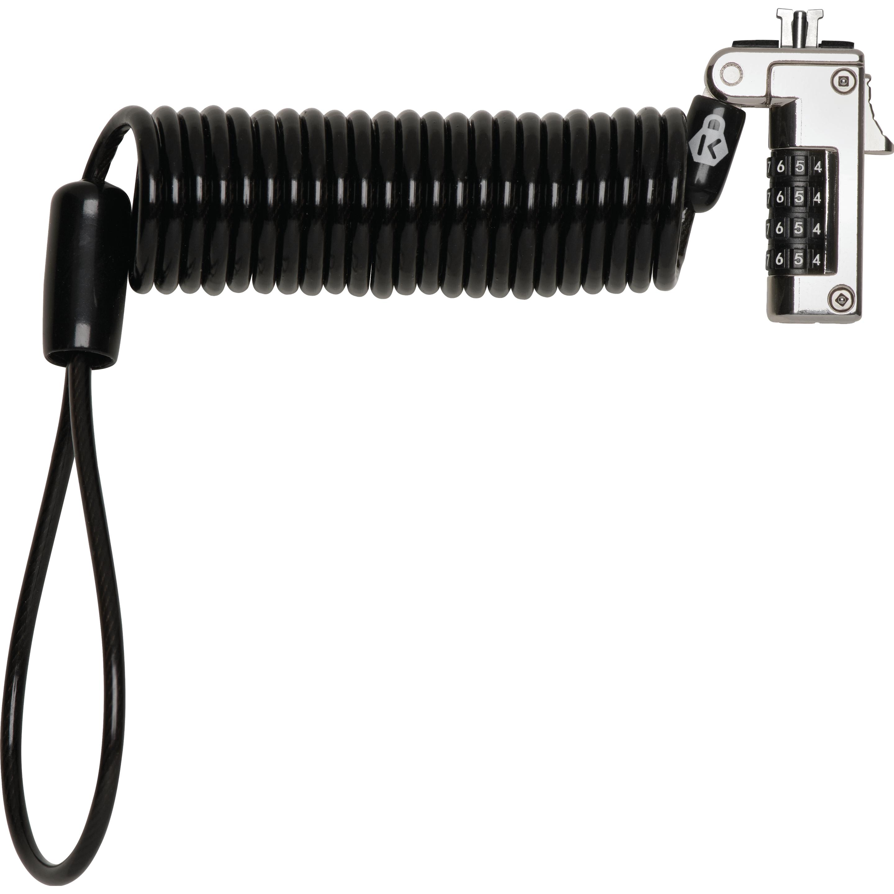 Kensington Serratura A Combinazione Nanosaver Slim, Portatile, Sicurezza Notebook, Nero