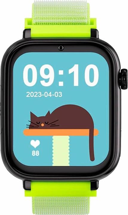 Actual product image Save Family Savefamily Black Casing + Fluoro Yellow Fabric Strap Sf-Sw+N.Ctaf (40 mm, 4G)