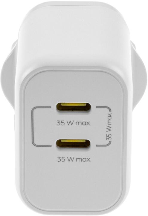 Produktbild Onit USB-Wandladegerät Dual 2C 35 W GaN Weiss (35 W)