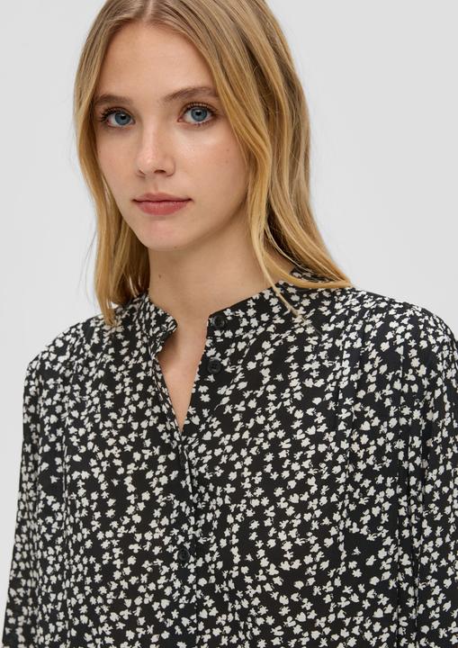 Immagine prodotto S.Oliver Bluse Hochgeschlossene Bluse mit Allover-Print (32)