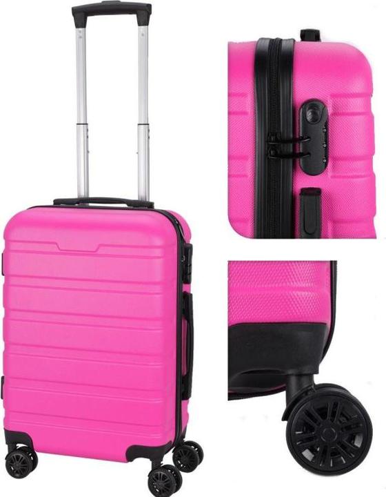 Actual product image ProWorld Walizka podróżna kabinowa 32l różowa (32 l)