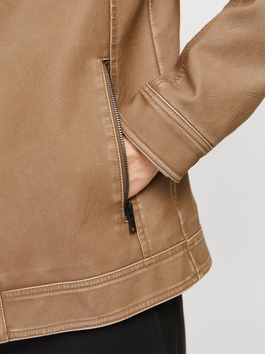Actual product image Jack & Jones Jjewarner Washed Pu Jacket Noos (M)