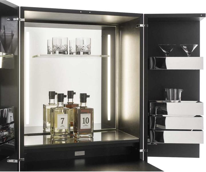 Produktbild Yomei Magic Cube Bar S Black Edition Barschrank (60 x 51 x 144 cm)