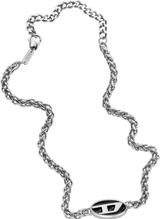Image du produit Diesel Collier en acier (Acier inoxydable, époxy)
