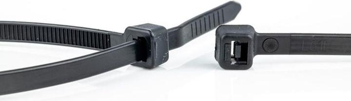 Produktbild WKK 5488 Kabelbinder 710 mm 9 mm Schwarz UV-stabilisiert 100 St. (Kunststoffkabelbinder, 710 mm, 100 Stk.)