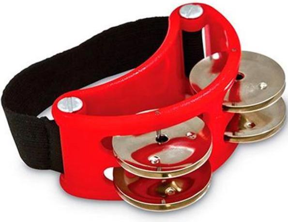 Actual product image Latin Percussion LP LP188 Tambourine with Drumsticks (Timbrel)
