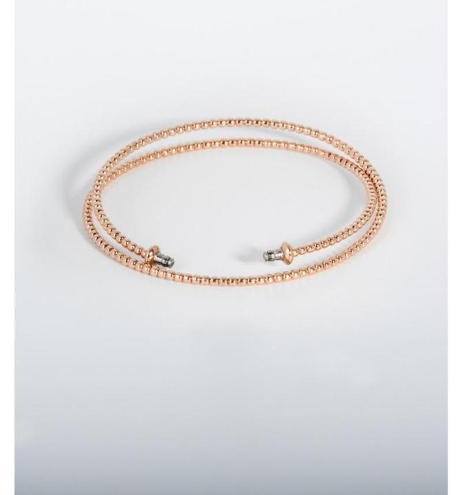 Immagine prodotto Liliflo Bracciale Milonga Doppio In Acciaio Rosa (16 cm, Acciaio)