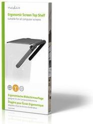 Actual product image Nedis Ergonomic Screen Rest Multifunctional Black Black