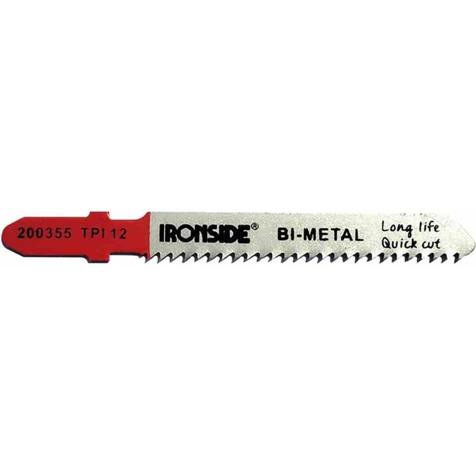 Thumbnail - Ironside, Sägeblatt, HSS-Stichsägeblätter für Metall 118BF, 5 Stück