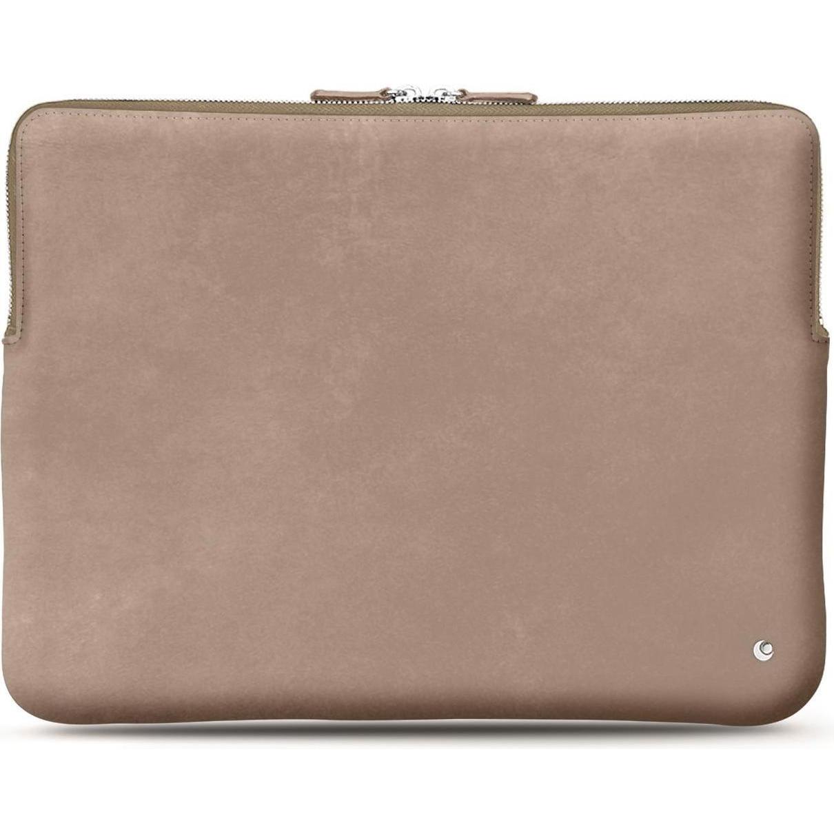 Noreve Lederhülle, Notebooktasche, Beige