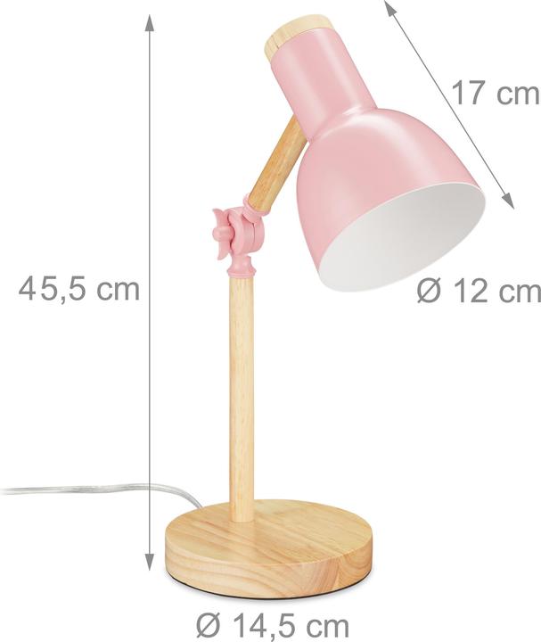 Actual product image Relaxdays Schreibtischlampe (E27)