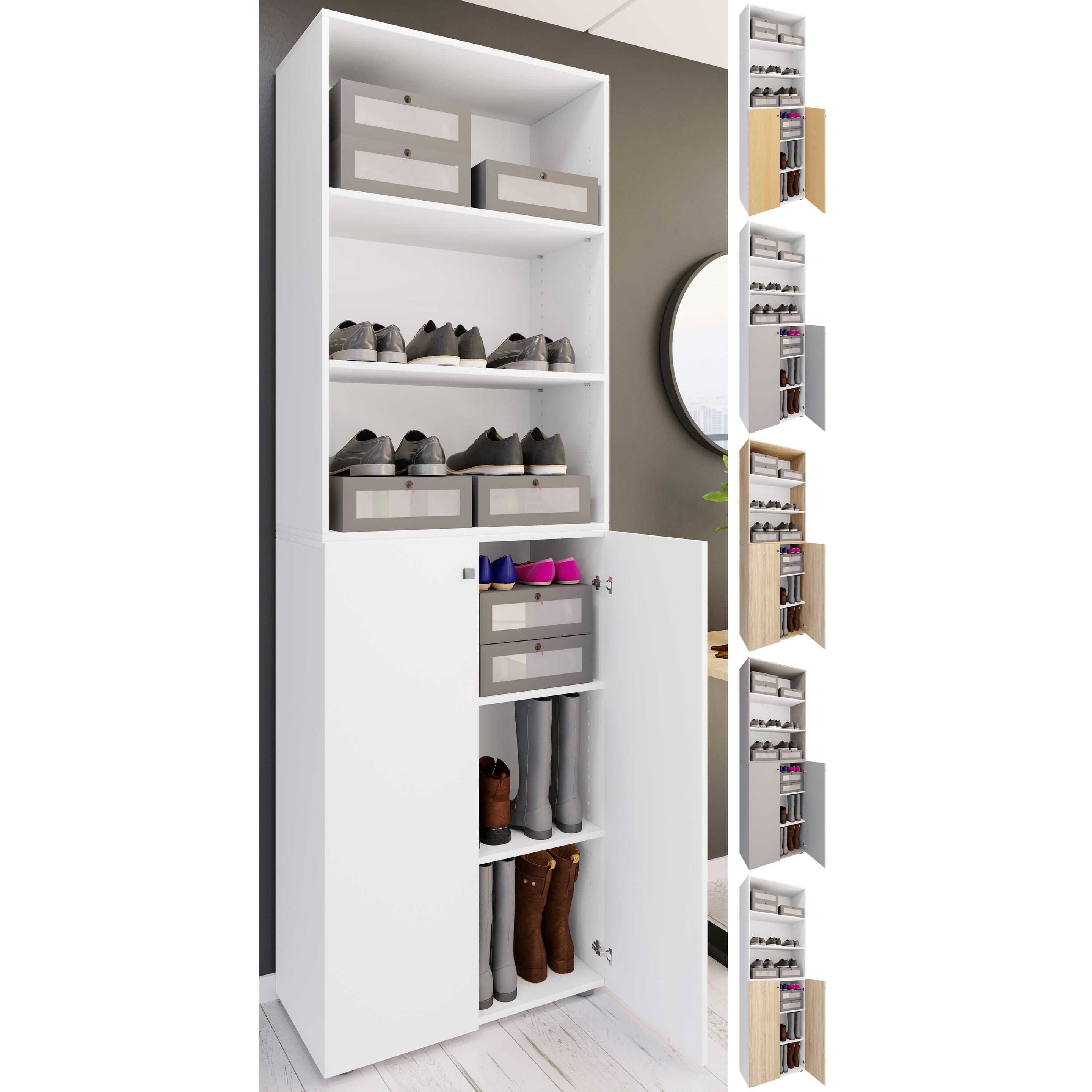 Thumbnail - VCM, Schuhschrank, Lona (70 x 40 x 220 cm)