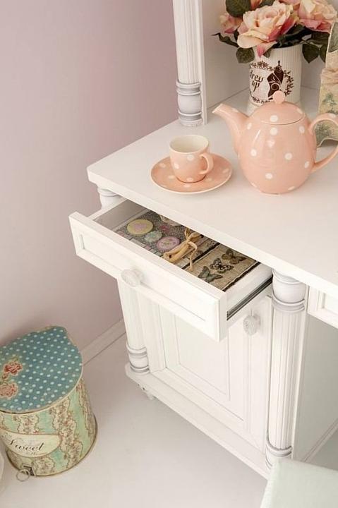 Actual product image Cilek Romantic desk (117 x 62 x 75 cm)